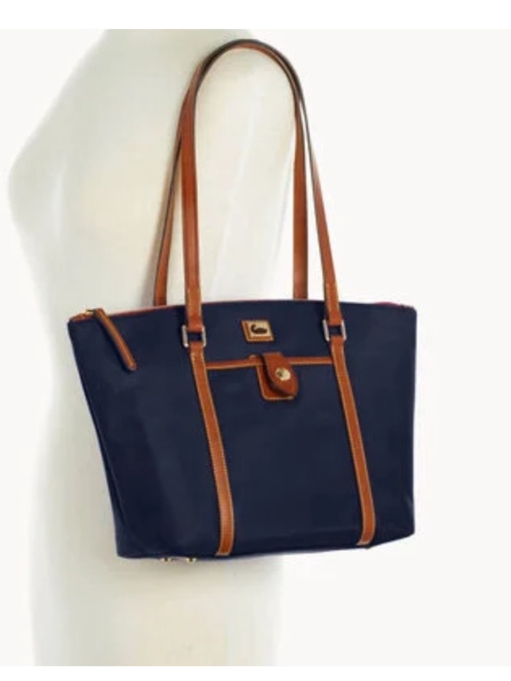 Dooney & Bourke Large Nylon Tote - Navy - Picture 8 of 8